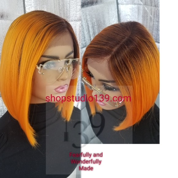 Amazingombrelace front bob wig